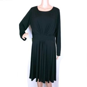 Koh Koh Women Dress Long Sleeves Color Black Size 4 - NWT